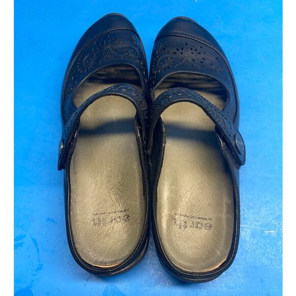 EARTH ORIGINS Women's Leather Shoes Black Loafer Slip On Comfort Jocelyn  8 M - Picture 8 of 12